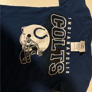 NFL Blue Colts Short Sleeve Tee for Kids